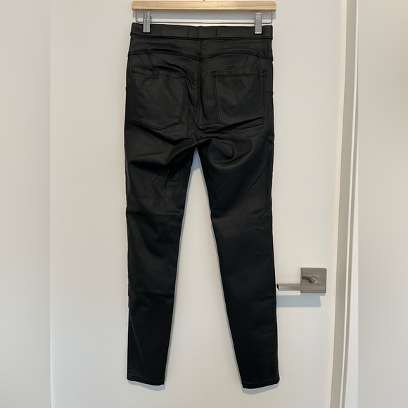 Next Leather-Look Leggings. UK size 10 - Picture 2 of 5
